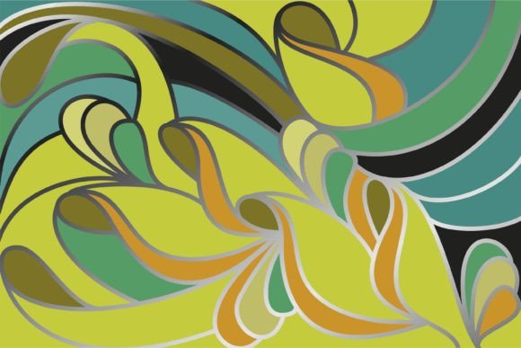 Download Art Deco Luxury Gold Gradient Wall Decor - Art deco Collection