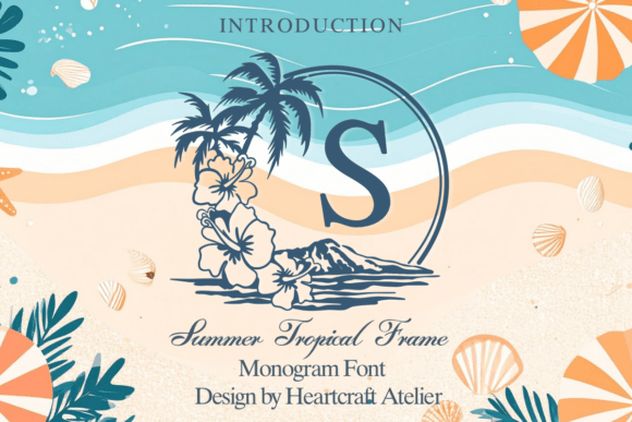 Download Summer Tropical Frame - Summer Collection