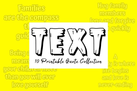 Download Family Quote Text Design Bundle V.02 - Premium Bundle