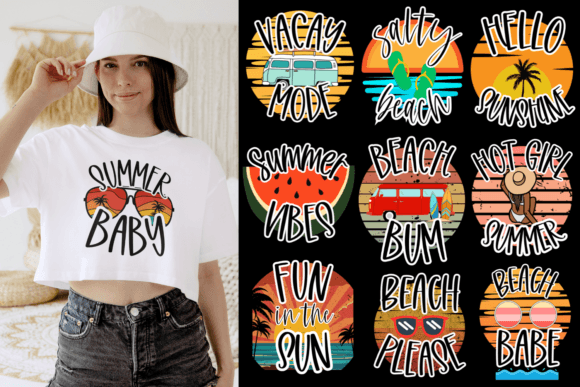 Download Summer Sublimation T-shirt Quote Designs - Summer Collection
